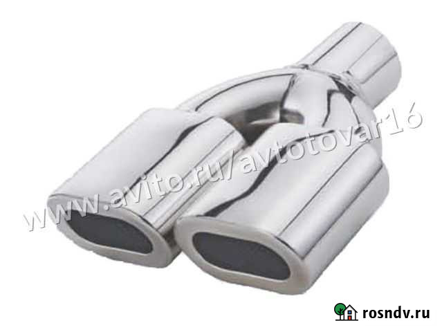 Насадка на глушитель (нержавейка) Казань - изображение 1