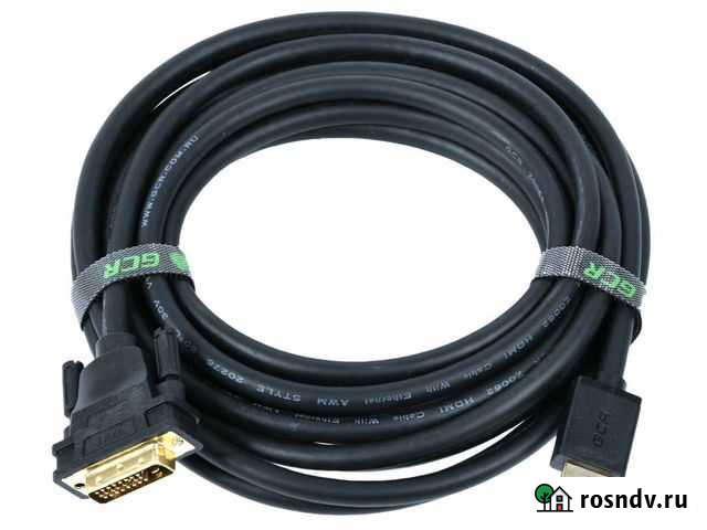 Продается кабель hdmi - DVI 10 м Волжский - изображение 1