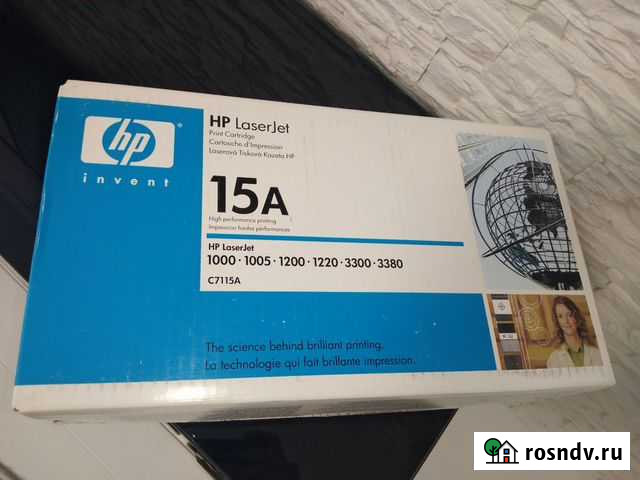 Картридж HP15A C7115A Тюмень - изображение 1
