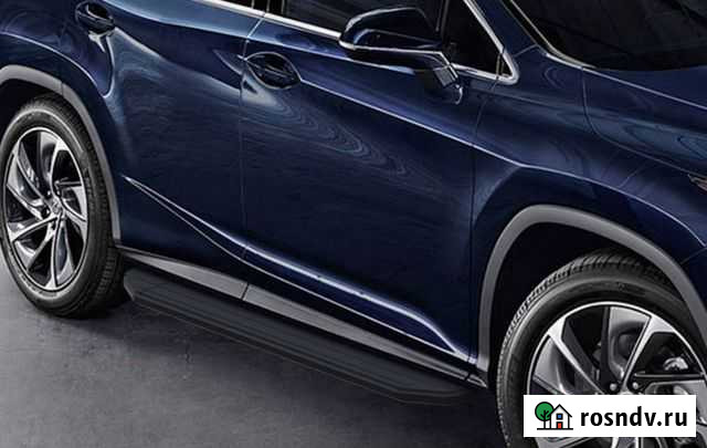 Порог-площадка Premium-Black Lexus RX 2015-н.в Набережные Челны - изображение 1