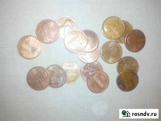 Центы США one cent usa после 70годов 17шт Барнаул - изображение 1
