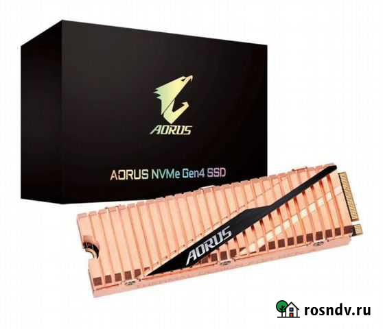 2 Tb Gigabyte aorus SSD NVMe G4 ресурс 3600TBW Москва - изображение 1