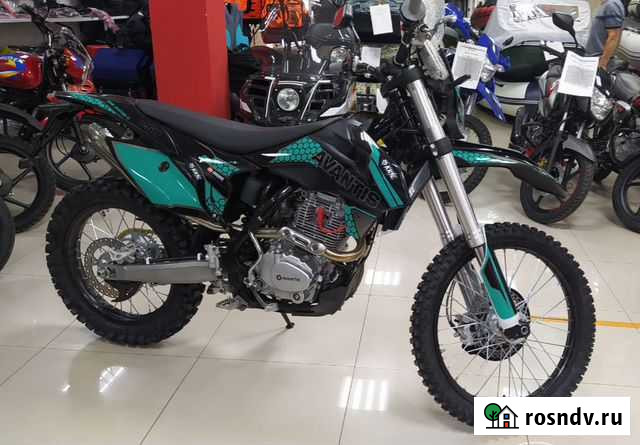 Мотоцикл Аvantis A7 (172 FMM) новинка черно-бирюзо Омск - изображение 1