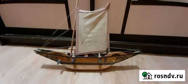Модель парусник из дерева Петрозаводск - изображение 1