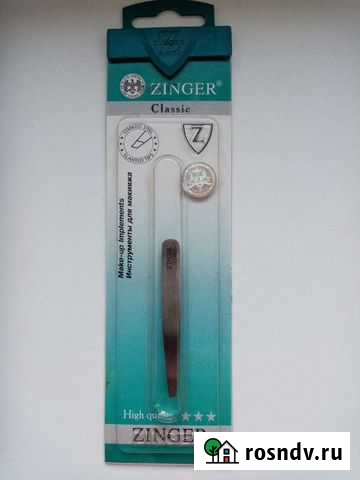 Пинцет для бровей Zinger для макияжа Спирово - изображение 1