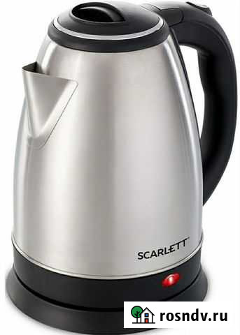 Чайник Scarlett SC-EK21S26 (нержавеющая сталь) нов Йошкар-Ола - изображение 1