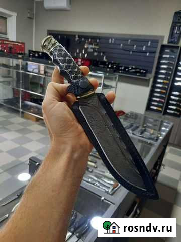 Нож Дамаск Черкесск - изображение 1