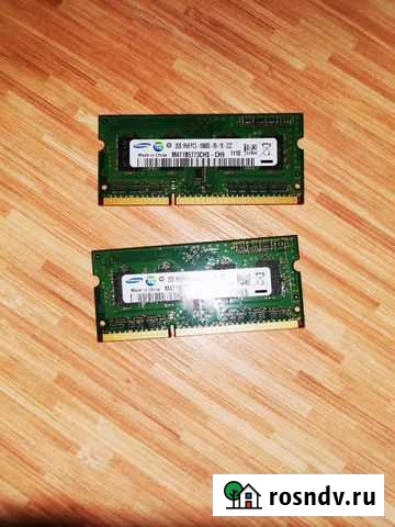 Оперативная память DDR3 для ноутбука Выборг - изображение 1