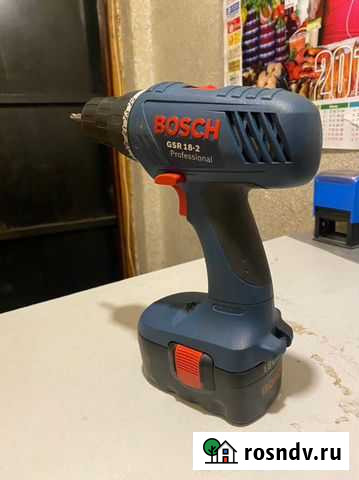Шуруповёрт Bosch GSR 18-2/ 18V Петропавловск-Камчатский - изображение 1