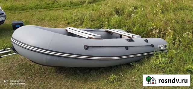 Надувная лодка Hydra 350 нднд с колесами и накладк Омск - изображение 1