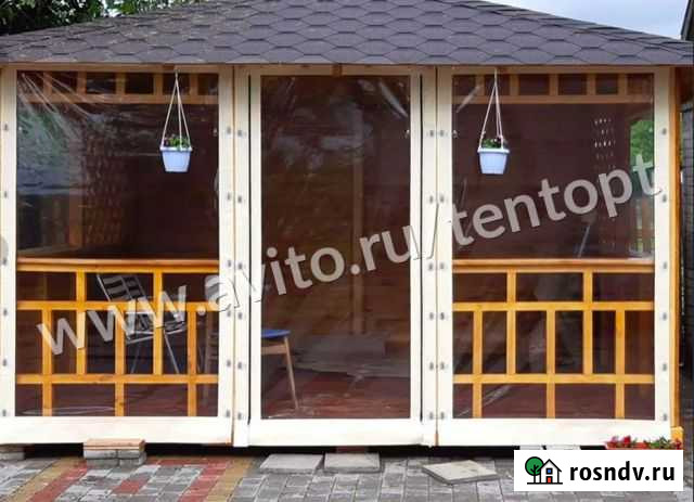 Мягкие пвх окна на террасу Новороссийск - изображение 1