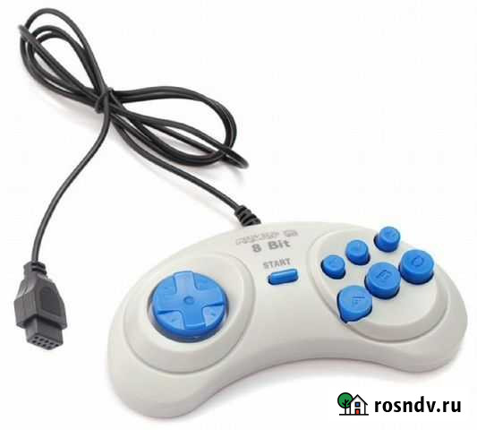 Джойстики Dendy и Sega (8 и 16 бит) Первоуральск - изображение 1