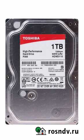 Жесткий диск на 1 тб Toshiba Пермь - изображение 1