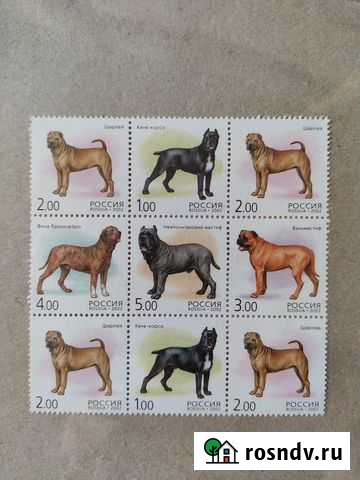 Марки собаки 2002 Великий Новгород - изображение 1