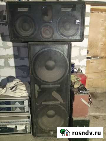 2 колонки пассивные, 2 сабвуфера и комплект Юрьев-Польский - изображение 1