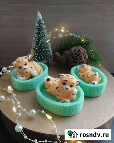 Мыло тигрята ручной работы Томск - изображение 1