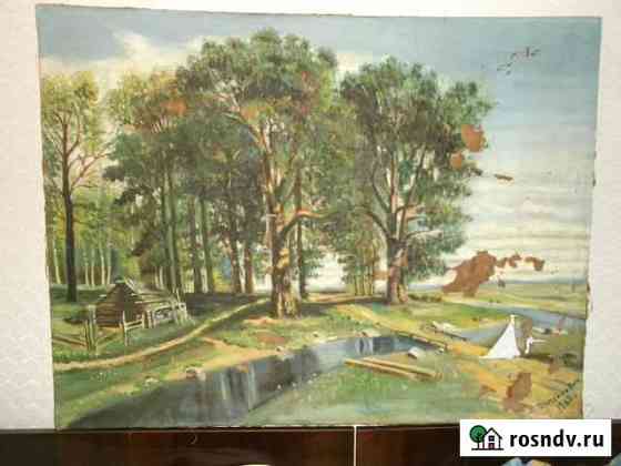 Картина Самарского художника Измайловича, 1963 г Самара