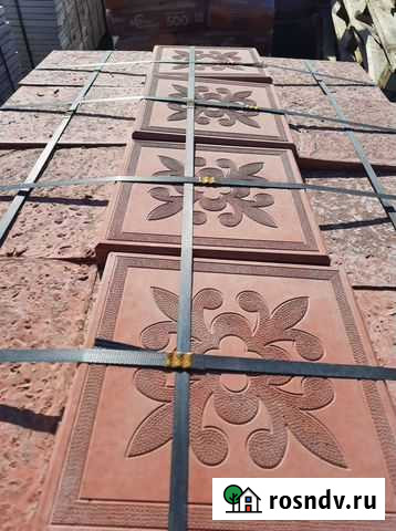 Плитка тротуарная Краковская-цветочек 30х30х3 Сорочинск - изображение 1