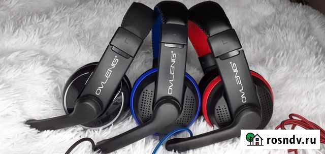 Наушники Ovleng для пк игр музыки +Микрофон Самара - изображение 1