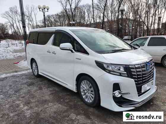 Заказ минивэна Toyota Alphard город межгород Абакан