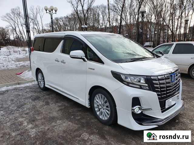Заказ минивэна Toyota Alphard город межгород Абакан - изображение 1