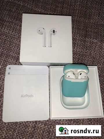 Airpods 1 поколение оригинал Великие Луки - изображение 1