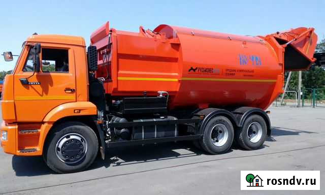 Мусоровоз Коммаш (Мценск) ко-449-02 на шасси камаз Иркутск - изображение 1
