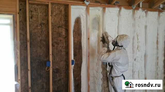 Утепление пенополиуретаном пола подпола дома Люберцы - изображение 1