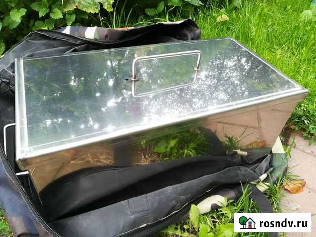 Долговечная коптильня из нержавейки 2мм Павловский Посад - изображение 1