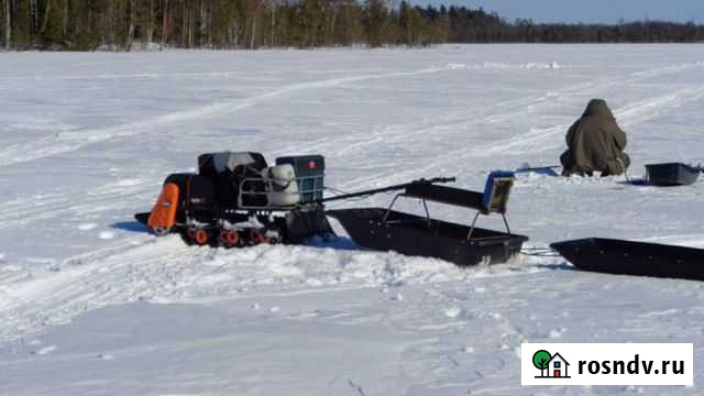 Мотобуксировщик мухтар с лыжныым модулем 2016г Северск - изображение 1