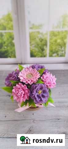 Букет цветов мыло ручной работы Нижний Новгород - изображение 1