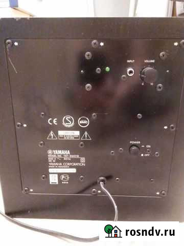 Активный сабвуфер Yamaha YST-SW012 Снежинск - изображение 1