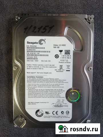 Жесткий диск бу 3.5 1/2151 500Gb скупка техники Ярославль - изображение 1