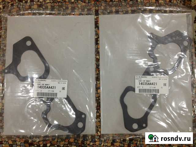 Прокладка впускного коллектора Subaru 14035AA421 Нижневартовск - изображение 1