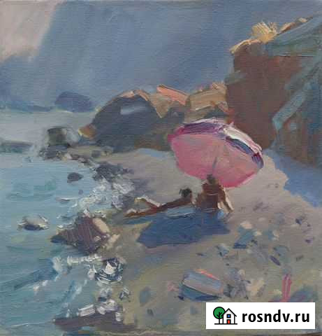 38520210 Купальщицы, кисти Анны Давыдченко Приморский - изображение 1