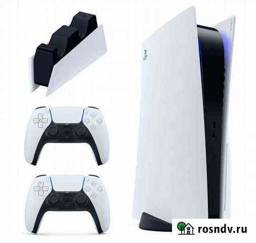 Playstation 5 + наушники, зарядное устройство, вто Анапа