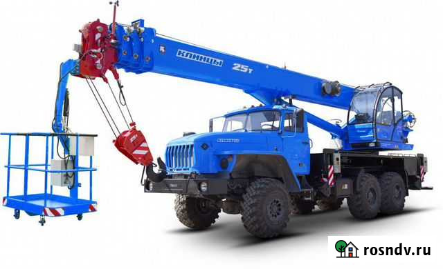 Подъемник на автокране пкс-55713-3К-3 на шасси ура Екатеринбург - изображение 1