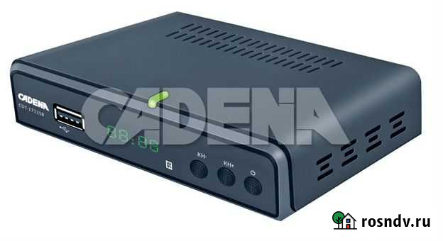 Приемник цифровой эфирный cadena CDT-1711SB Ижевск - изображение 1