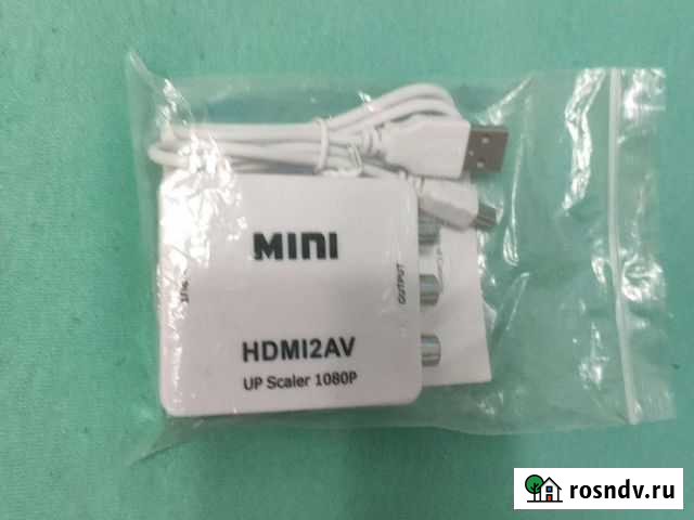 Преобразователь hdmi для старой аудио видео техник Камышин - изображение 1