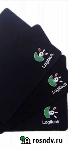 Коврик для мыши Logitech. Новый.18x22 cm Симферополь - изображение 1