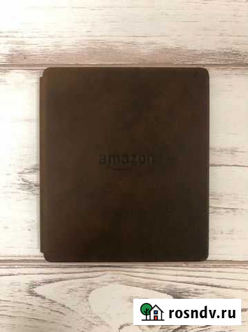 Kindle Oasis + коричневый кожаный чехол Москва - изображение 1