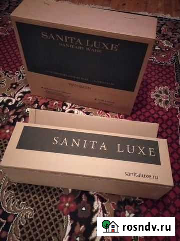 Новая раковина с ножкой Sanita Luxe Магнитогорск - изображение 1