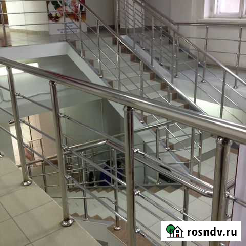 Перила и козырьки из нержавеющей стали и стекла Оренбург - изображение 1