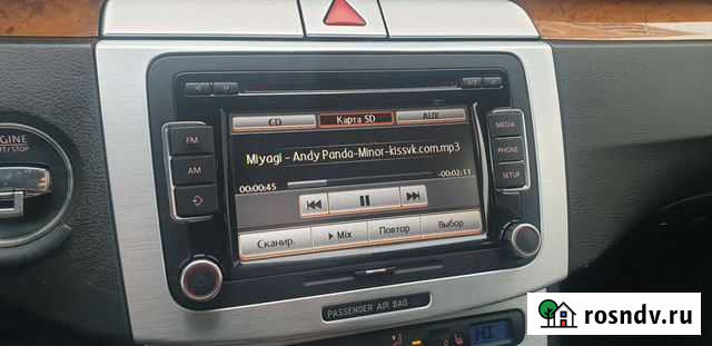 Магнитола VW RCD 510 bosch Воронеж - изображение 1