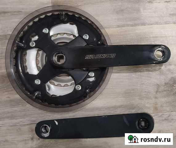 Система шатунов SR Suntour 170mm 42/34/24 Пермь - изображение 1