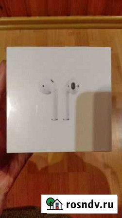 Apple airpods 2 оригинал новые Белгород - изображение 1
