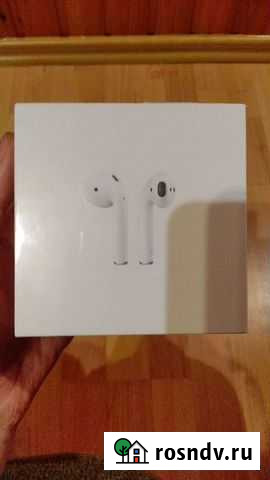 Apple airpods 2 оригинал новые Белгород - изображение 1