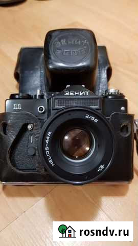Фотоаппарат зенит 11 объектив helios 44m Ростов-на-Дону - изображение 1
