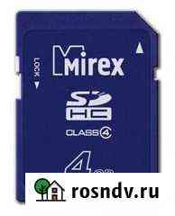 SD карта 4GB Mirex class 4. Новая Калининград