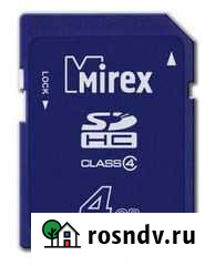 SD карта 4GB Mirex class 4. Новая Калининград - изображение 1